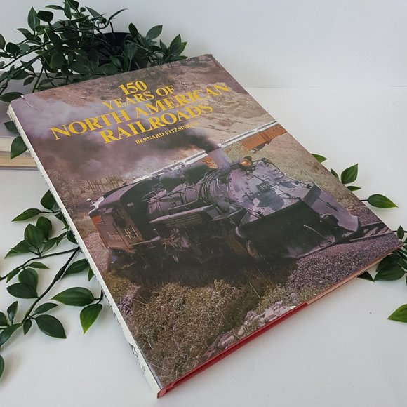 Book 150 Years of North American Railroads by Bernard Fitzsimons Travel History - Picture 3 of 8